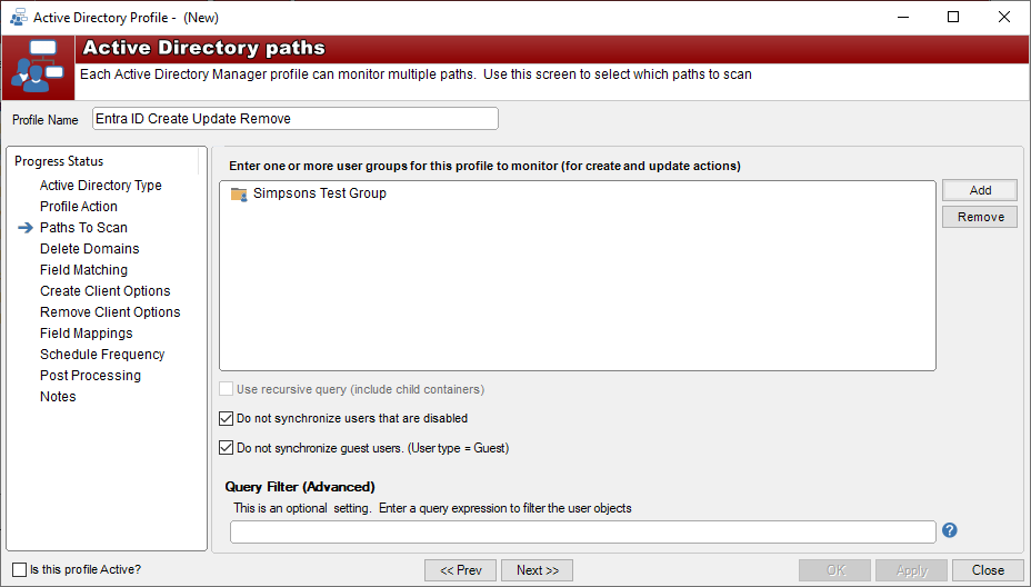 LDAP Paths