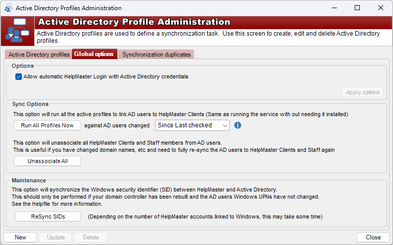 Active Directory Synchronization