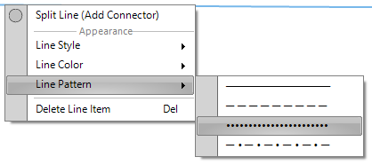 Workflow line pattern