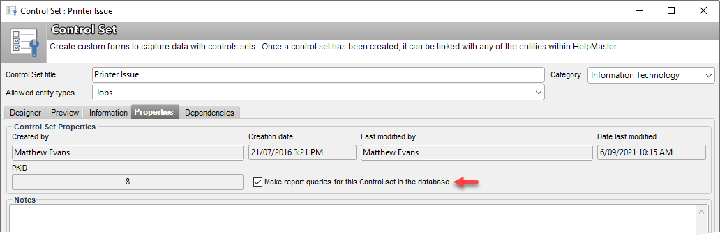 Reporting Queries