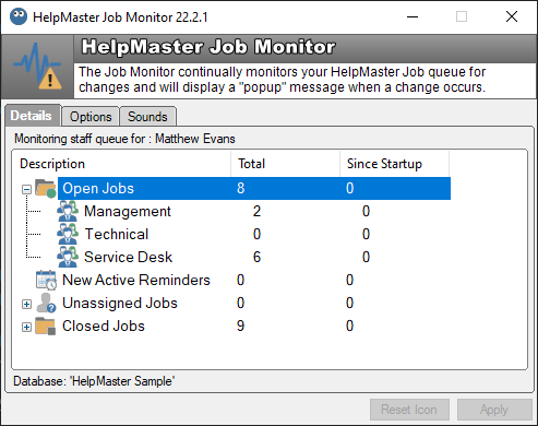 Job Monitor Main