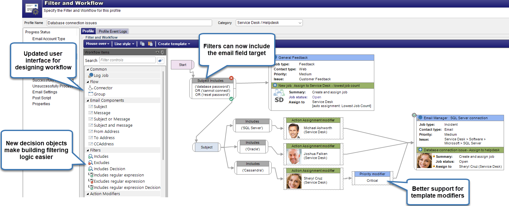 Email Manager Improvements