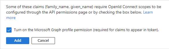 OpenID Connect Permissions