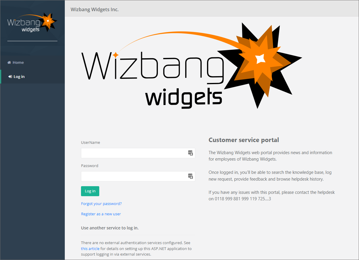 Web Login