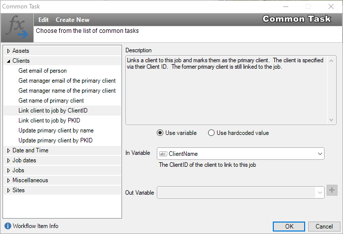 common process scripts itsm