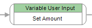 workflow set variable from user input